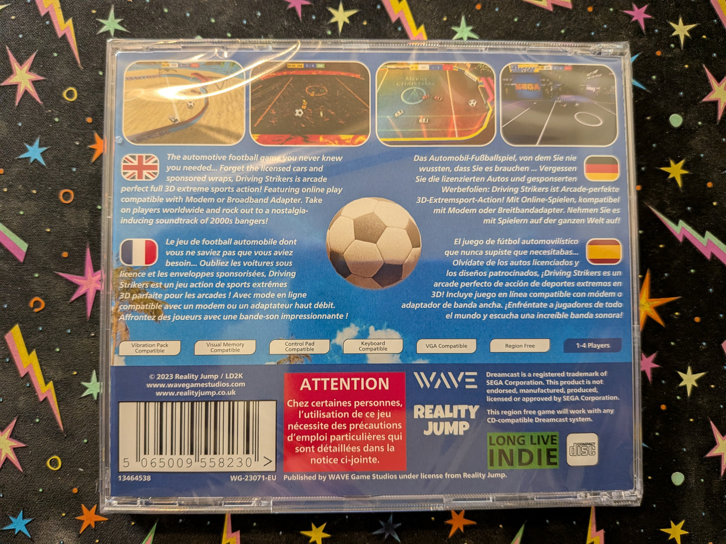 Driving Strikers - Dreamcast (signed)