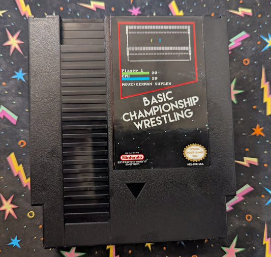BASIC Championship Wrestling on NES
