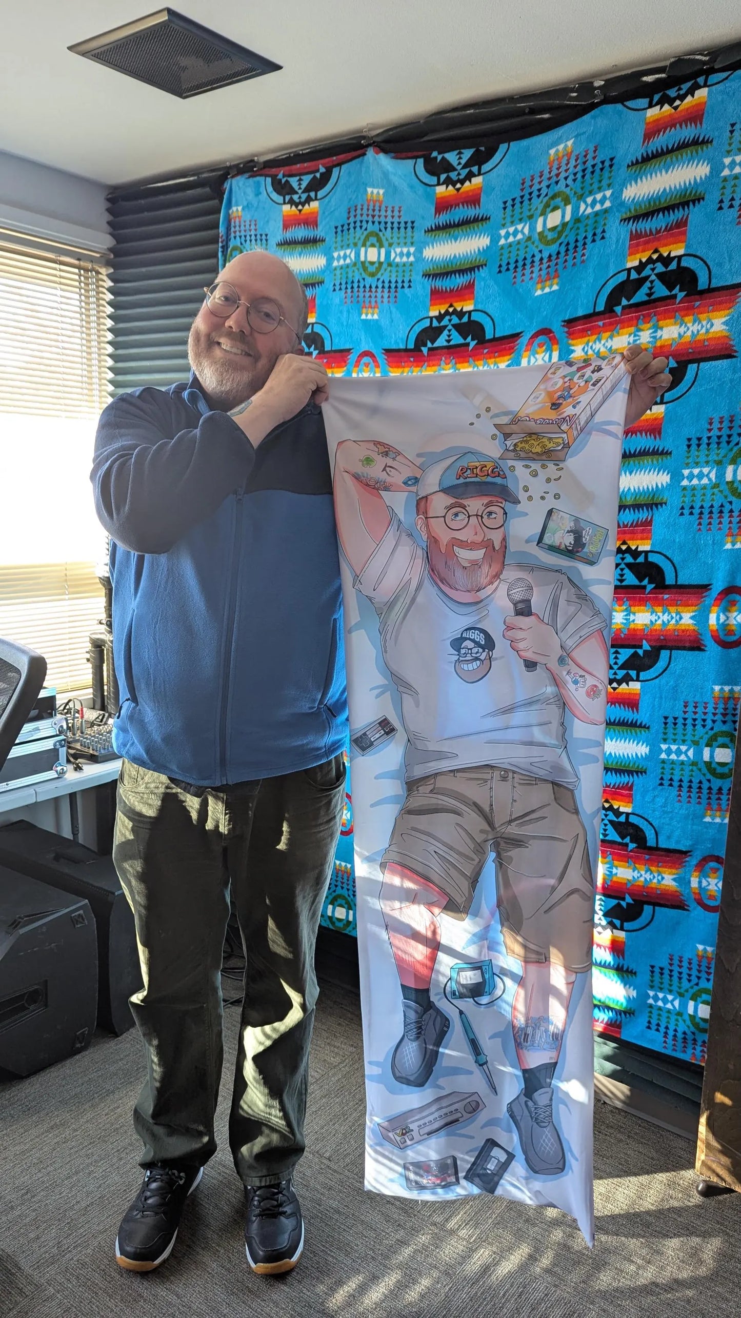 JohnRiggs Waifu Dakimakura (waifu pillow)