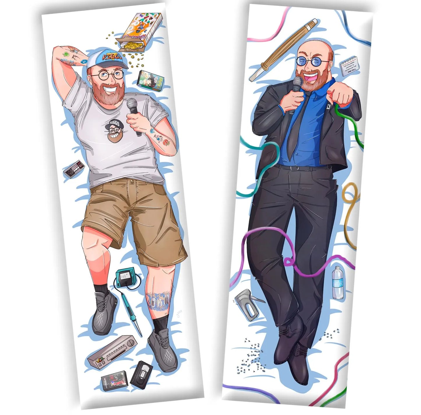 JohnRiggs Waifu Dakimakura (waifu pillow)